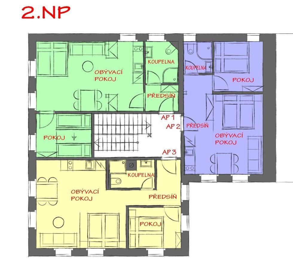 Apartmany U Muzea Горни-Блатна Экстерьер фото